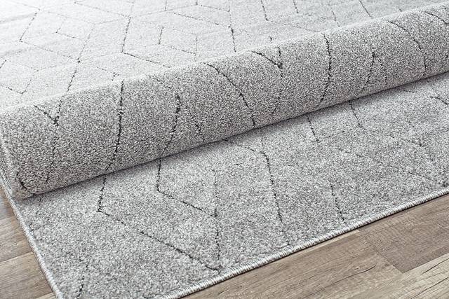 CosmoLiving By Cosmopolitan Karelle Gray 8' x 10' Rug - Thumbnail - Image 2