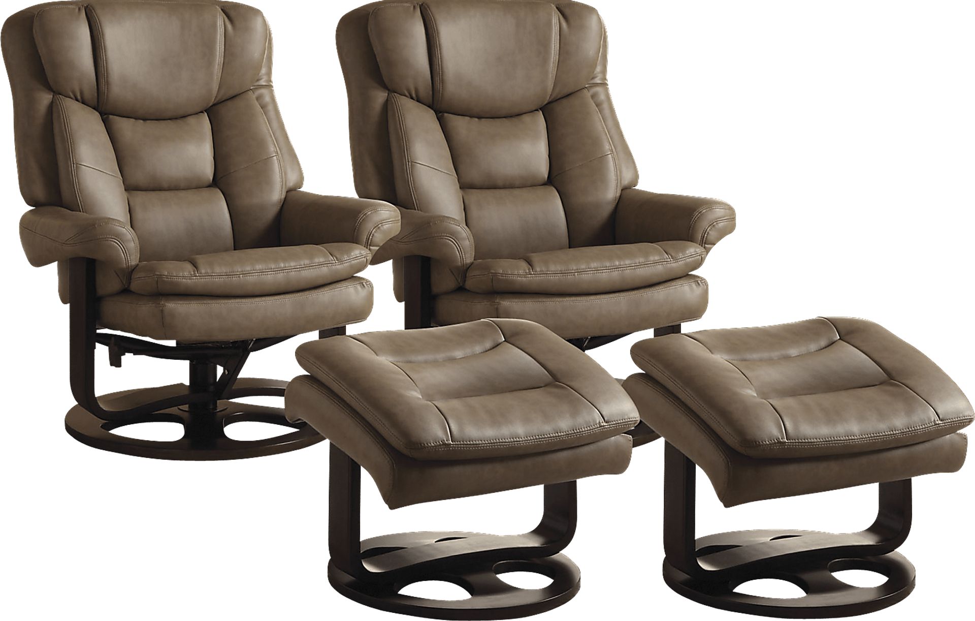 Karen Chair and Ottoman - Set of 2 - Image 1