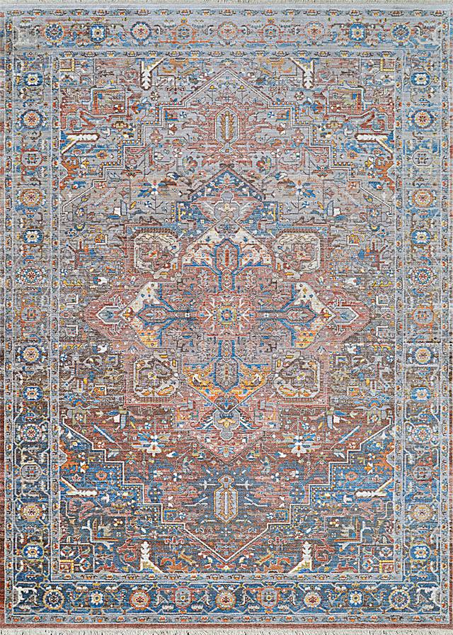 Karherine Multi 5'3 x 7'6 Rug - Thumbnail - Image 1