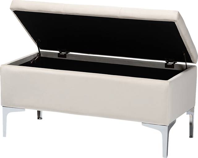 Kari Way Beige Ottoman - Thumbnail - Image 2