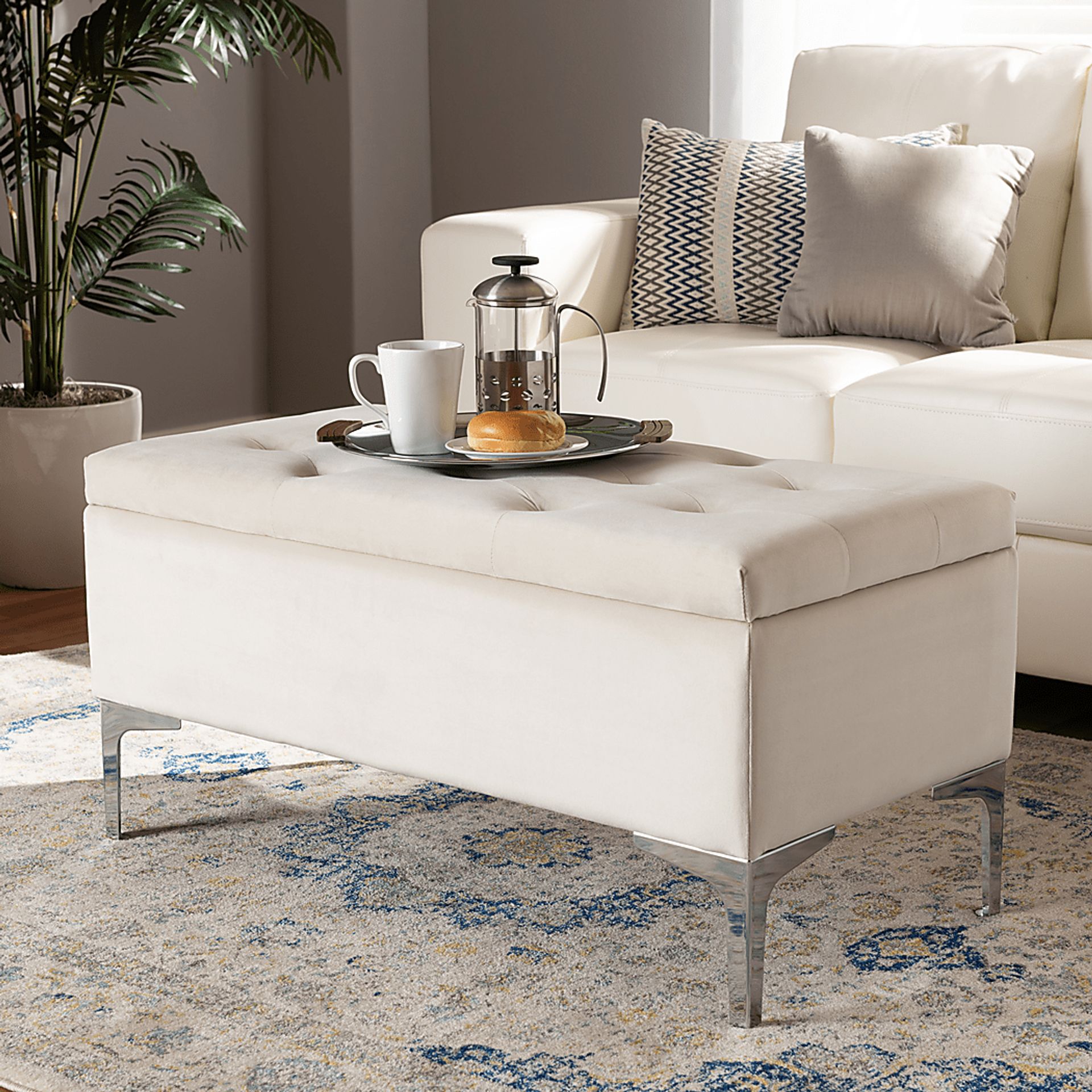 Kari Way Beige Ottoman - Image 8