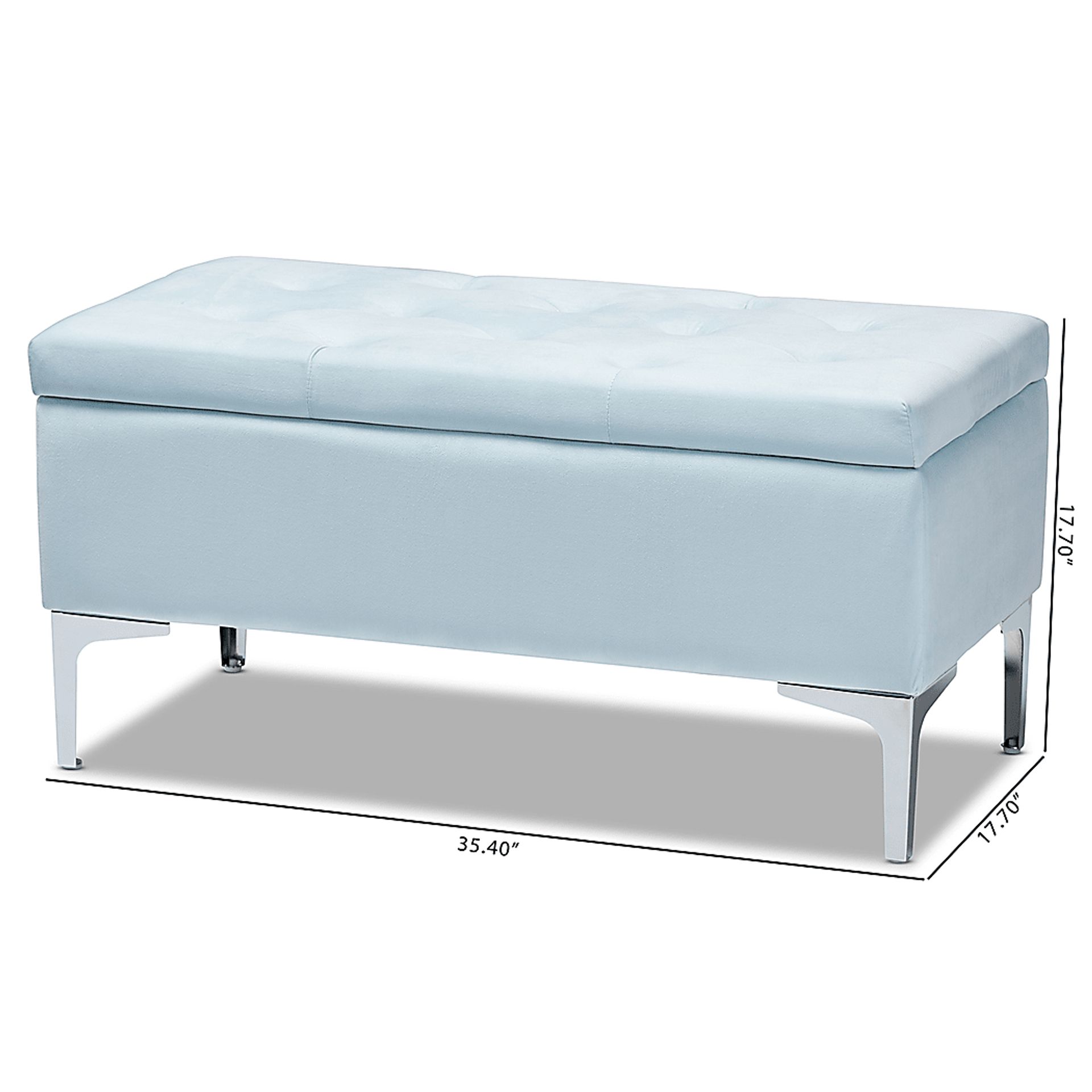 Kari Way Blue Ottoman - Image 11