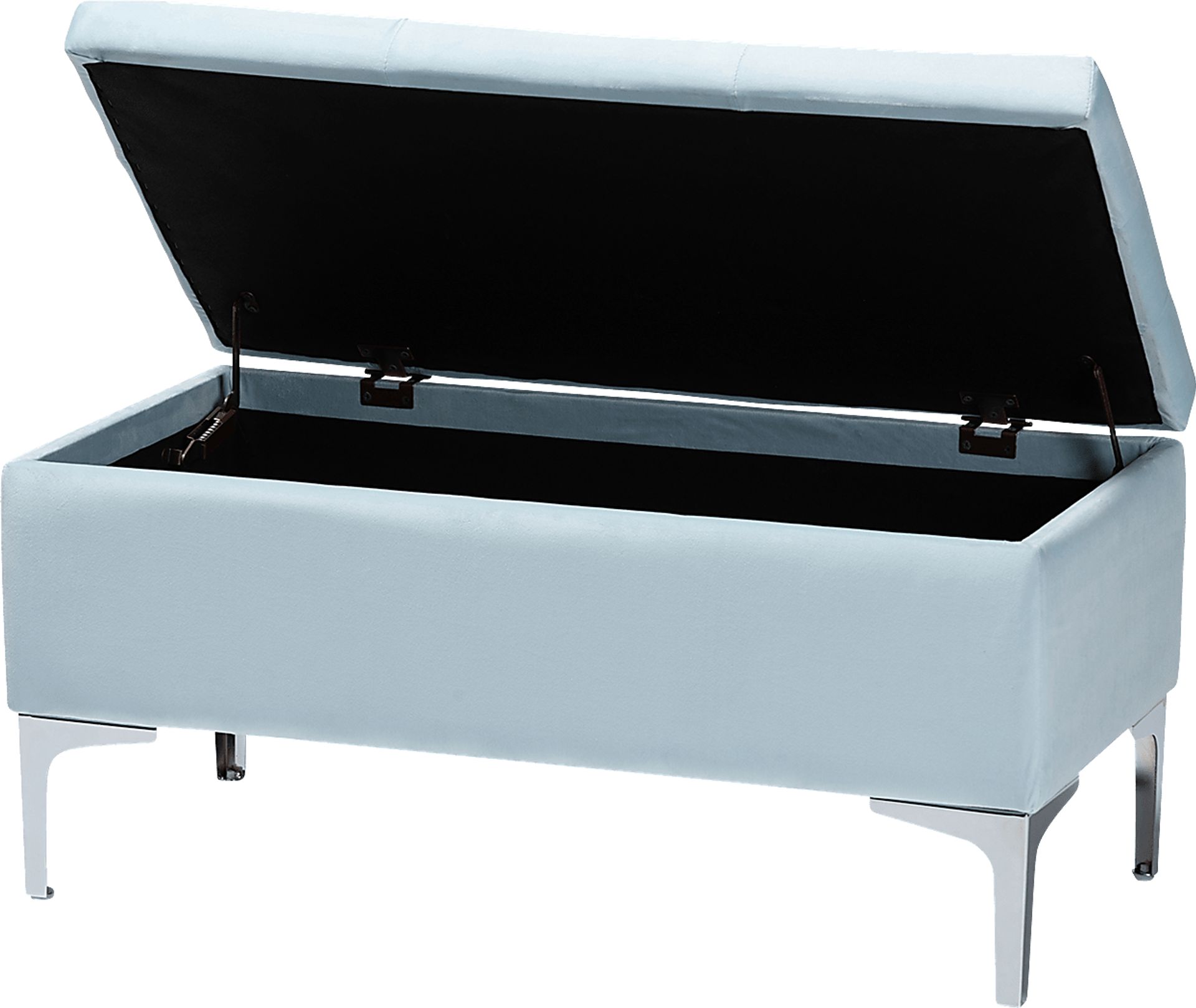 Kari Way Blue Ottoman - Image 2