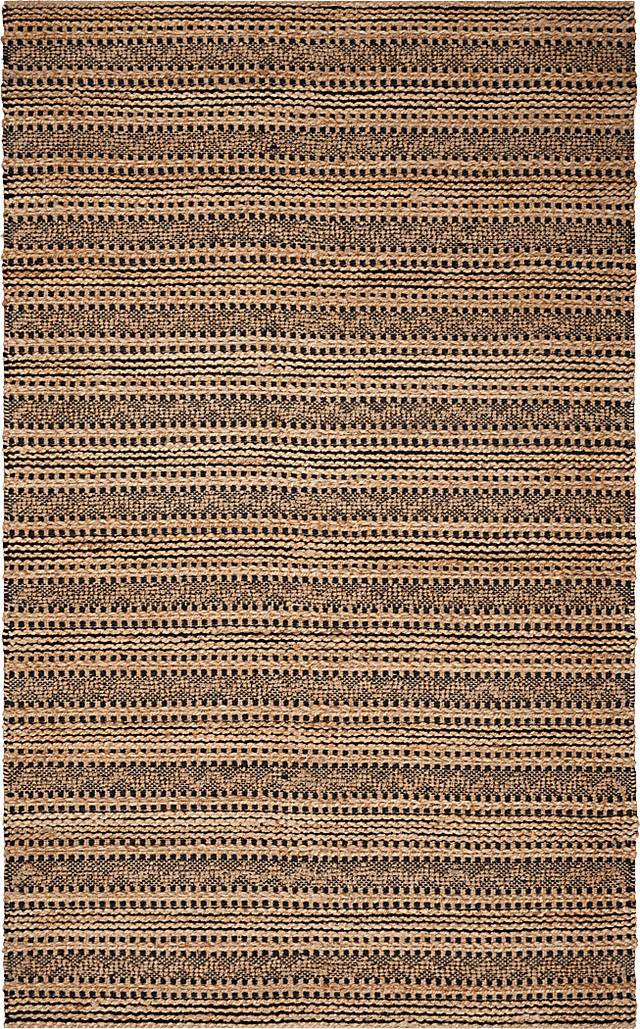Karima Black 5' x 7'9 Rug - Thumbnail - Image 1