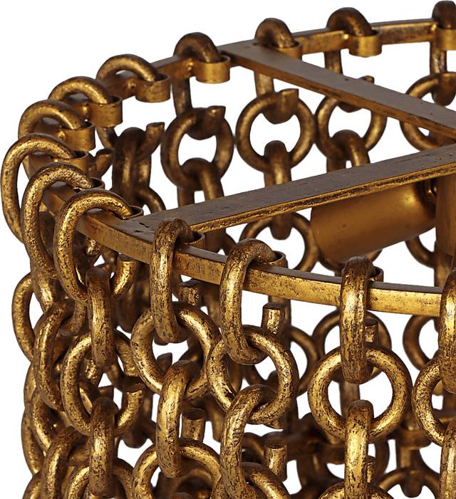 Karis Hollow Brass Chandelier - Thumbnail - Image 5