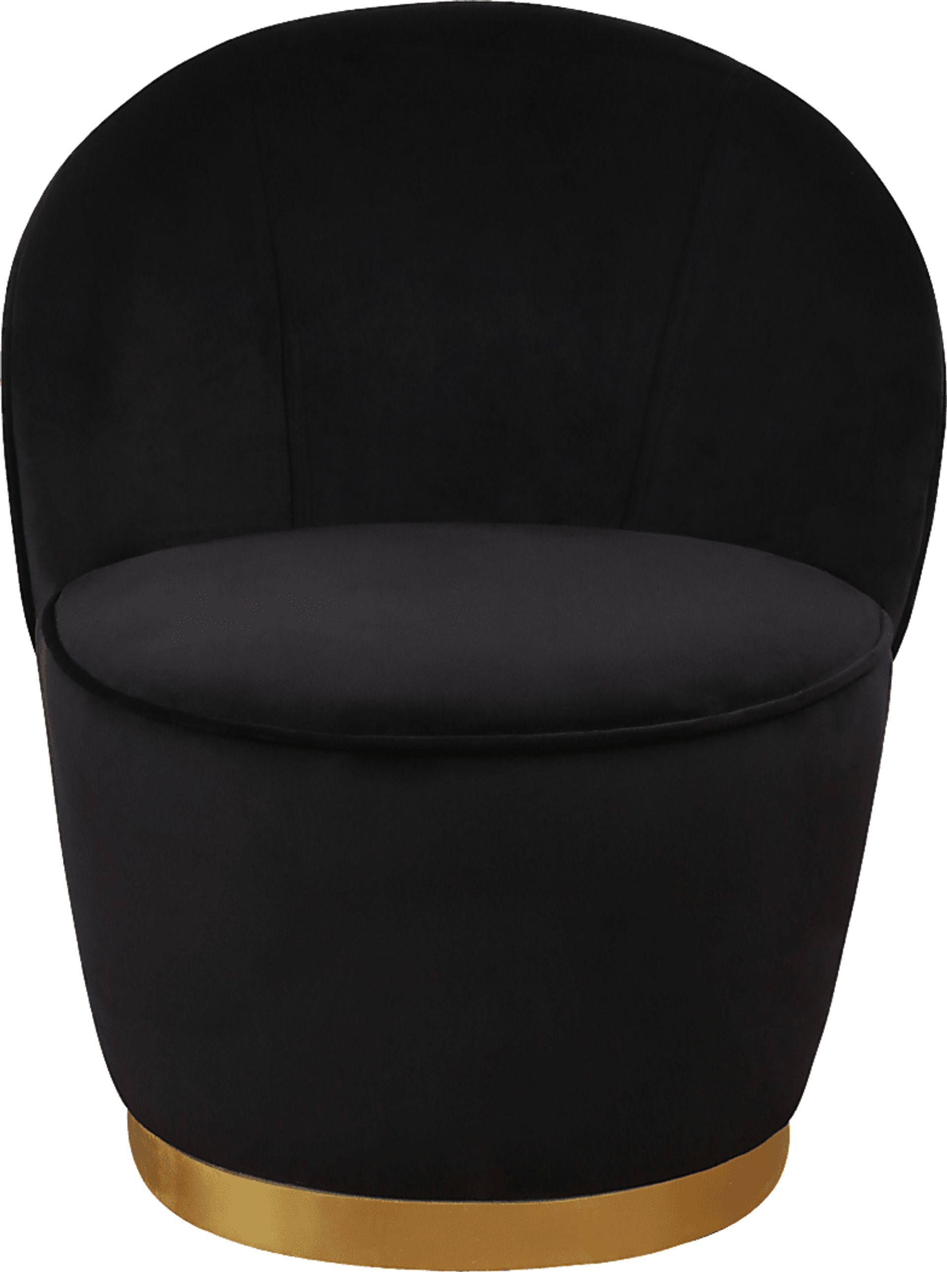 Karleen Black Accent Chair - Image 2
