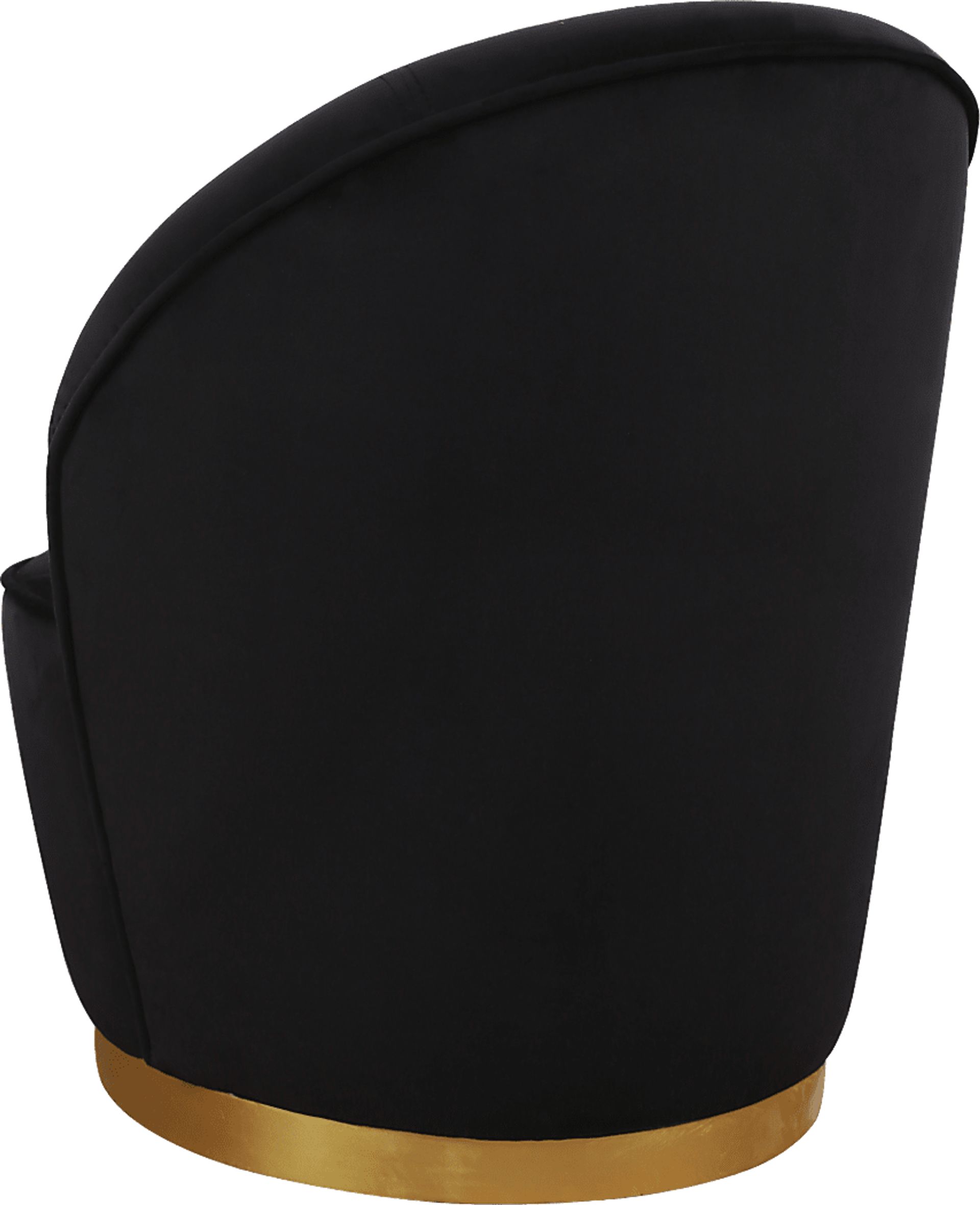 Karleen Black Accent Chair - Image 3