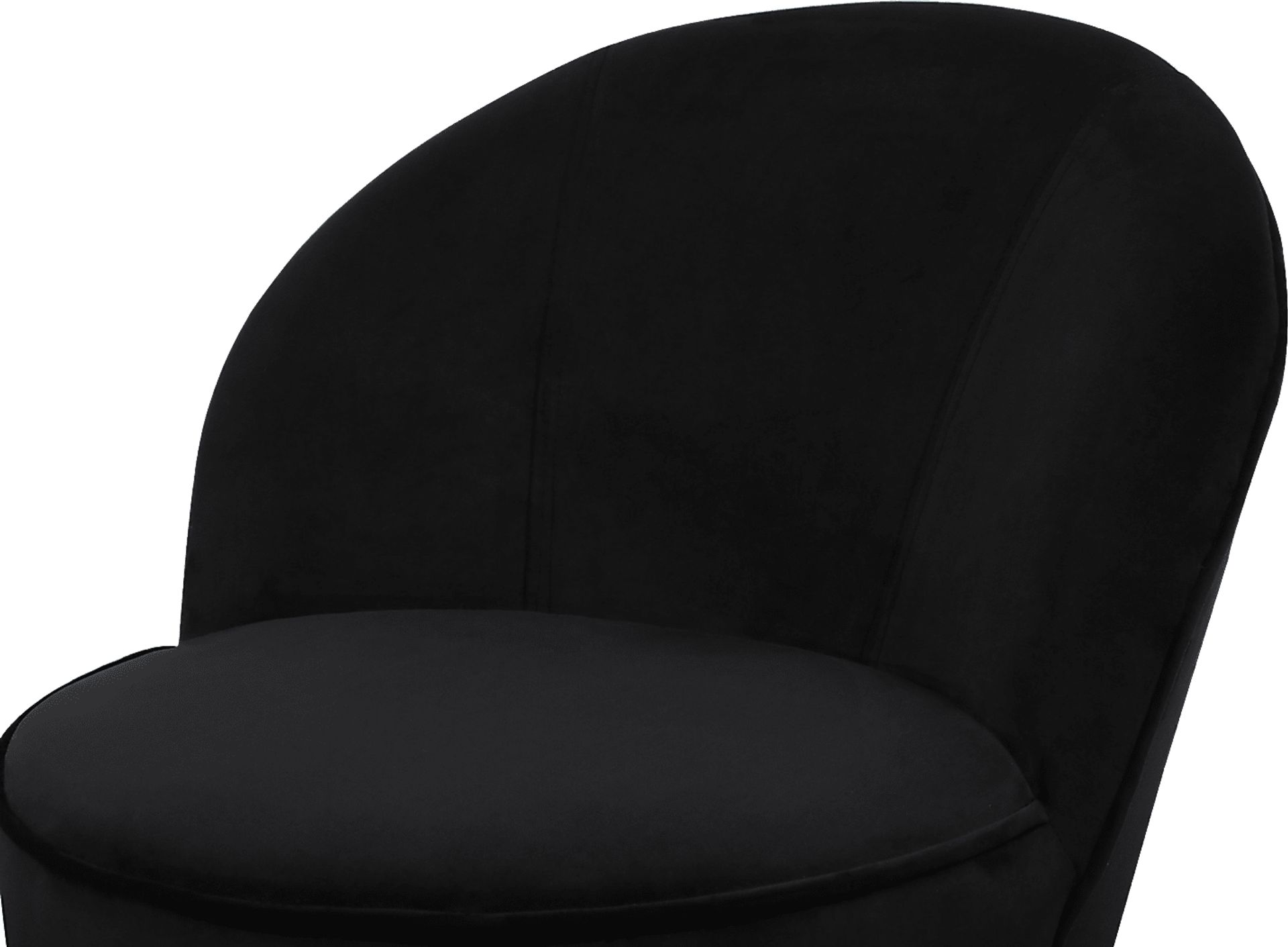 Karleen Black Accent Chair - Image 4