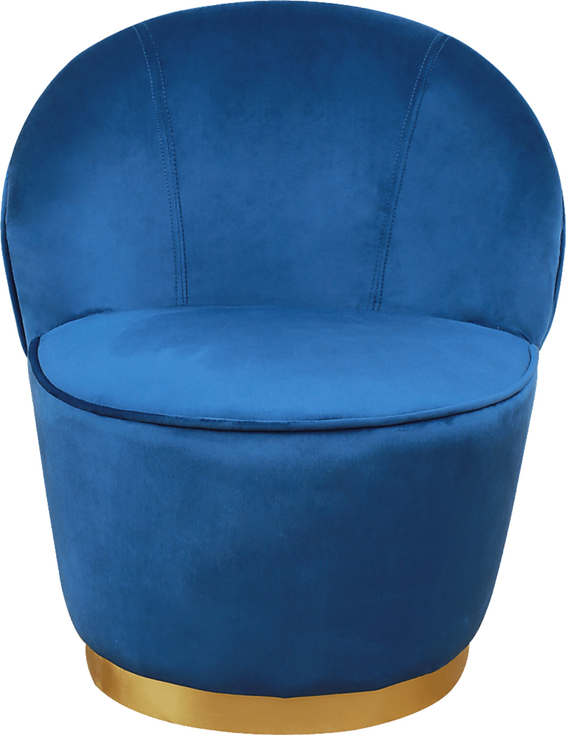 Karleen Blue Small Accent Chair - Image 2
