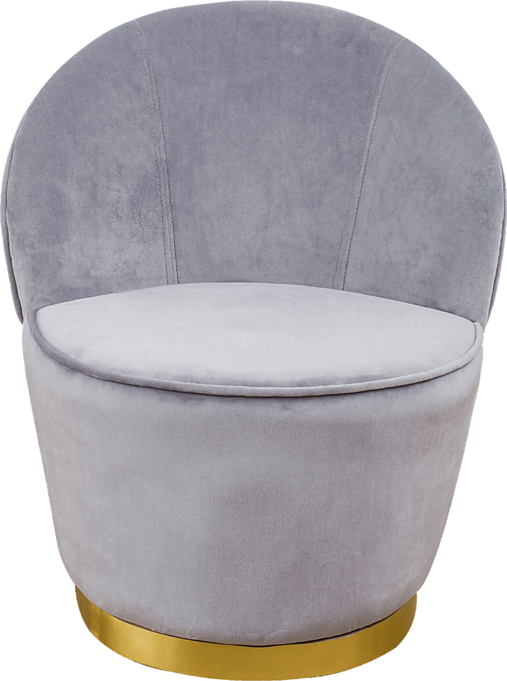 Karleen Gray Small Accent Chair - Image 2