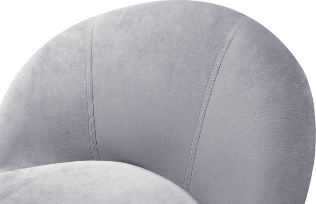 Karleen Gray Small Accent Chair - Thumbnail - Image 4