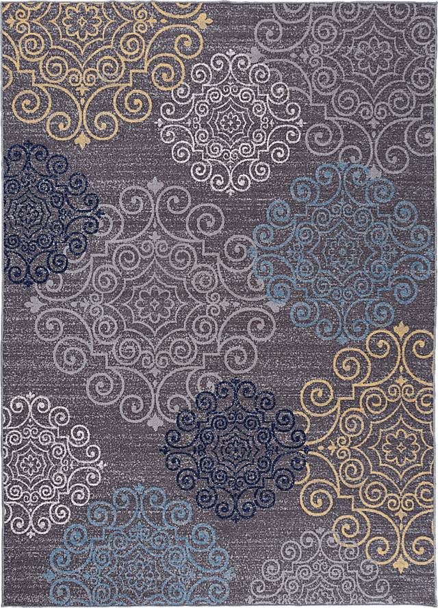 Karlene Gray 5'3 x 7'3 Rug - Thumbnail - Image 1