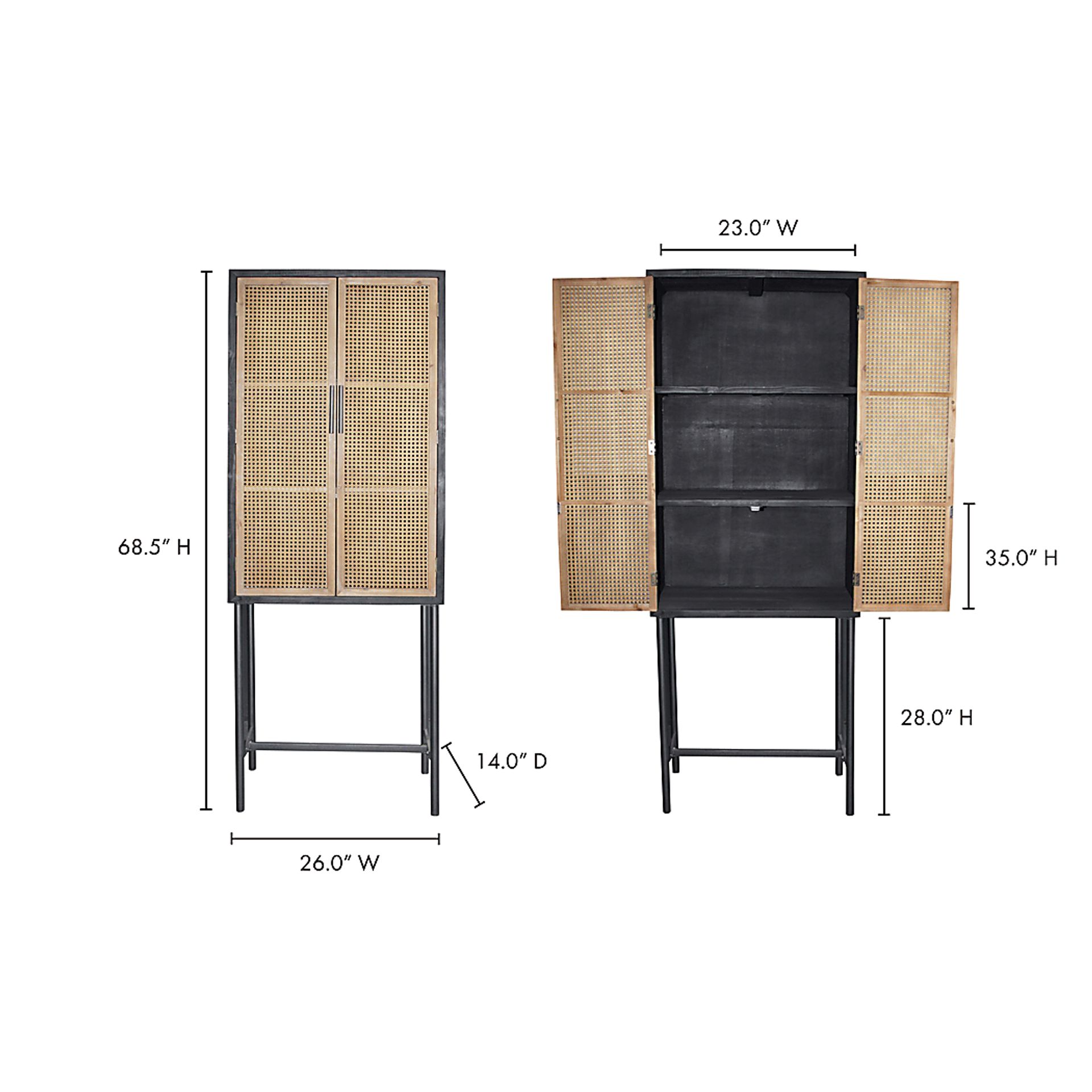Karlov Natural Accent Cabinet - Image 7