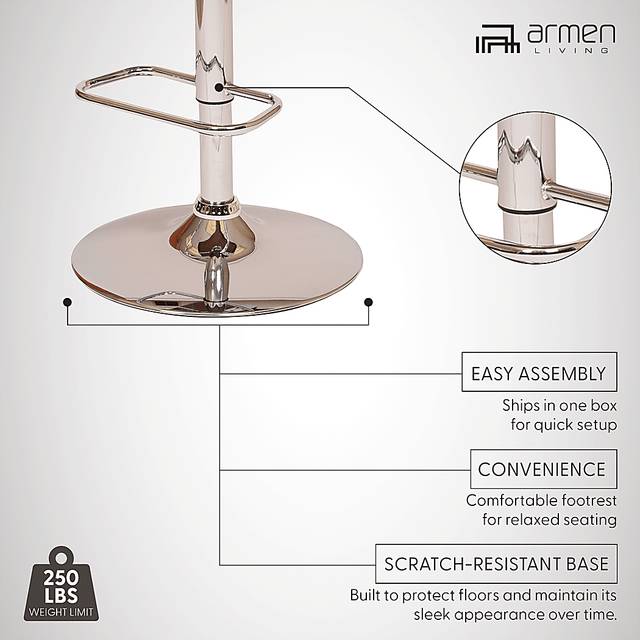 Karmarts Black Barstool - Thumbnail - Image 3