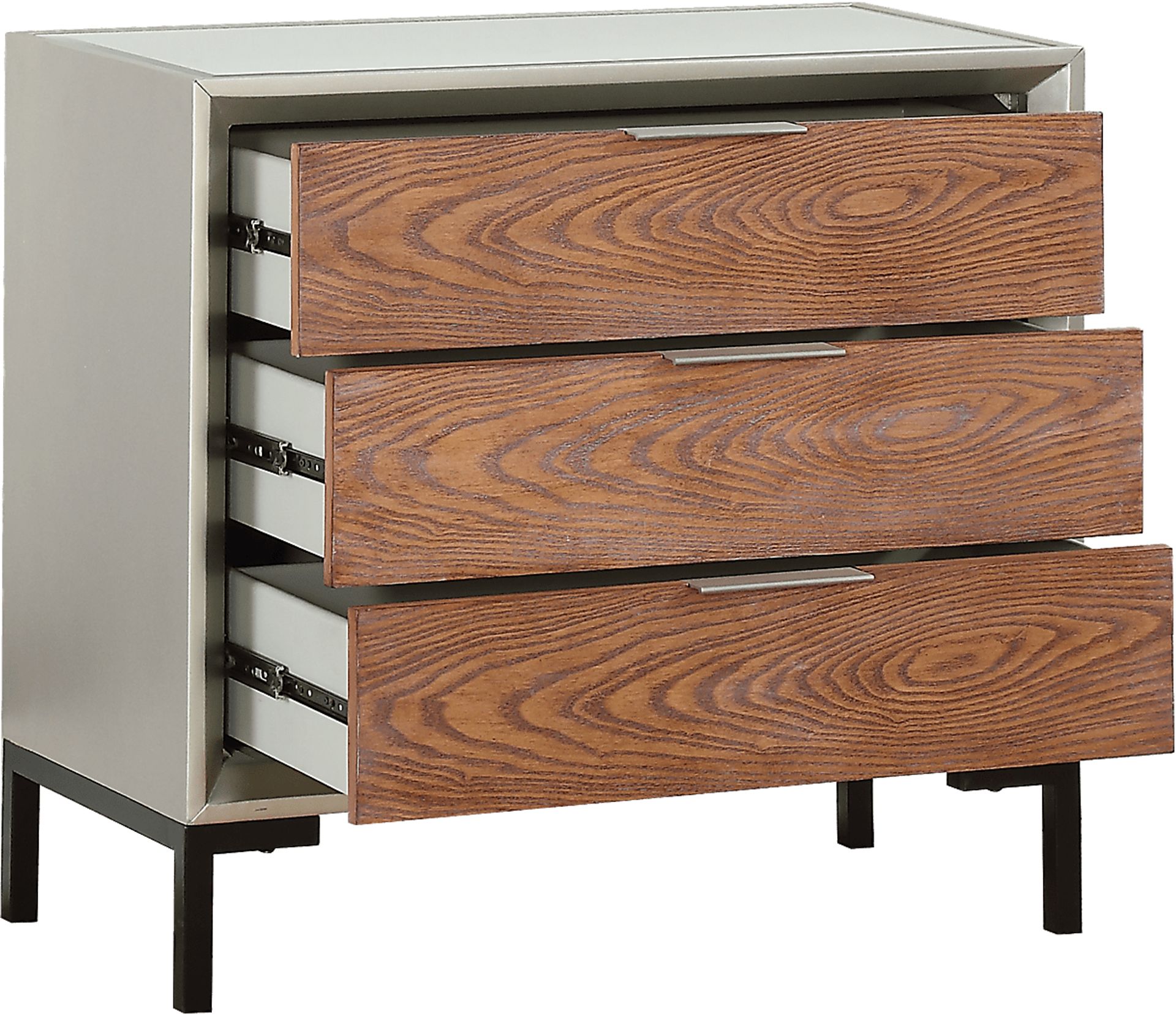 Karmen Annex Brown Accent Cabinet - Image 3