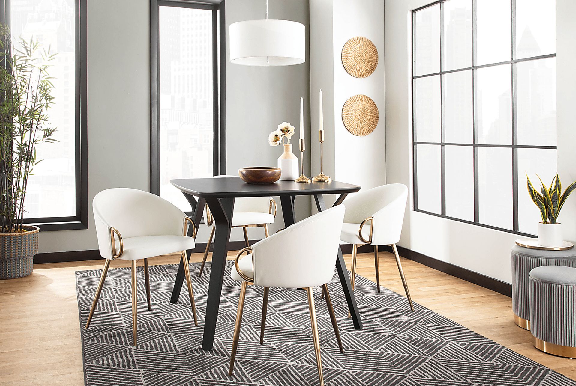 Karmeria Black Dining Table - Image 7