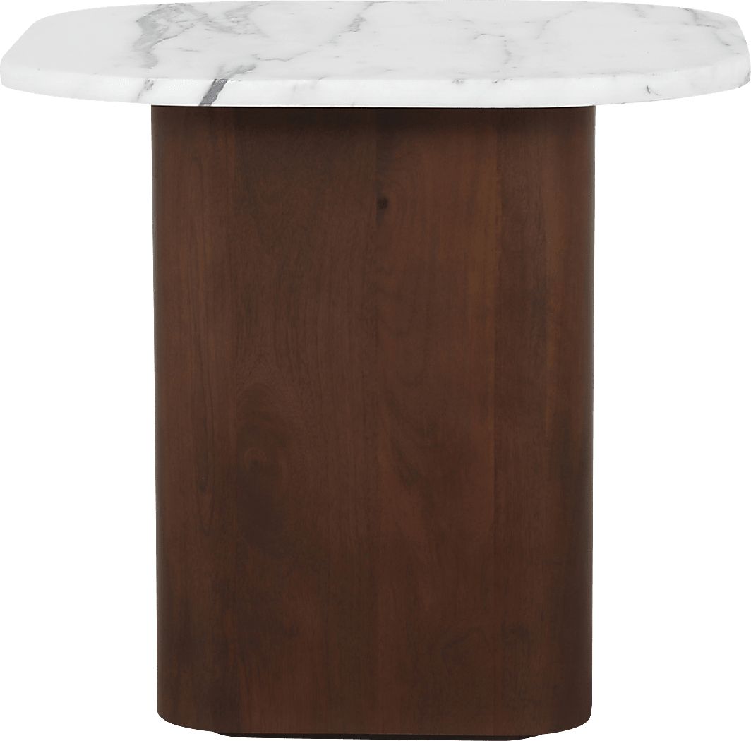Karnice Brown Accent Table