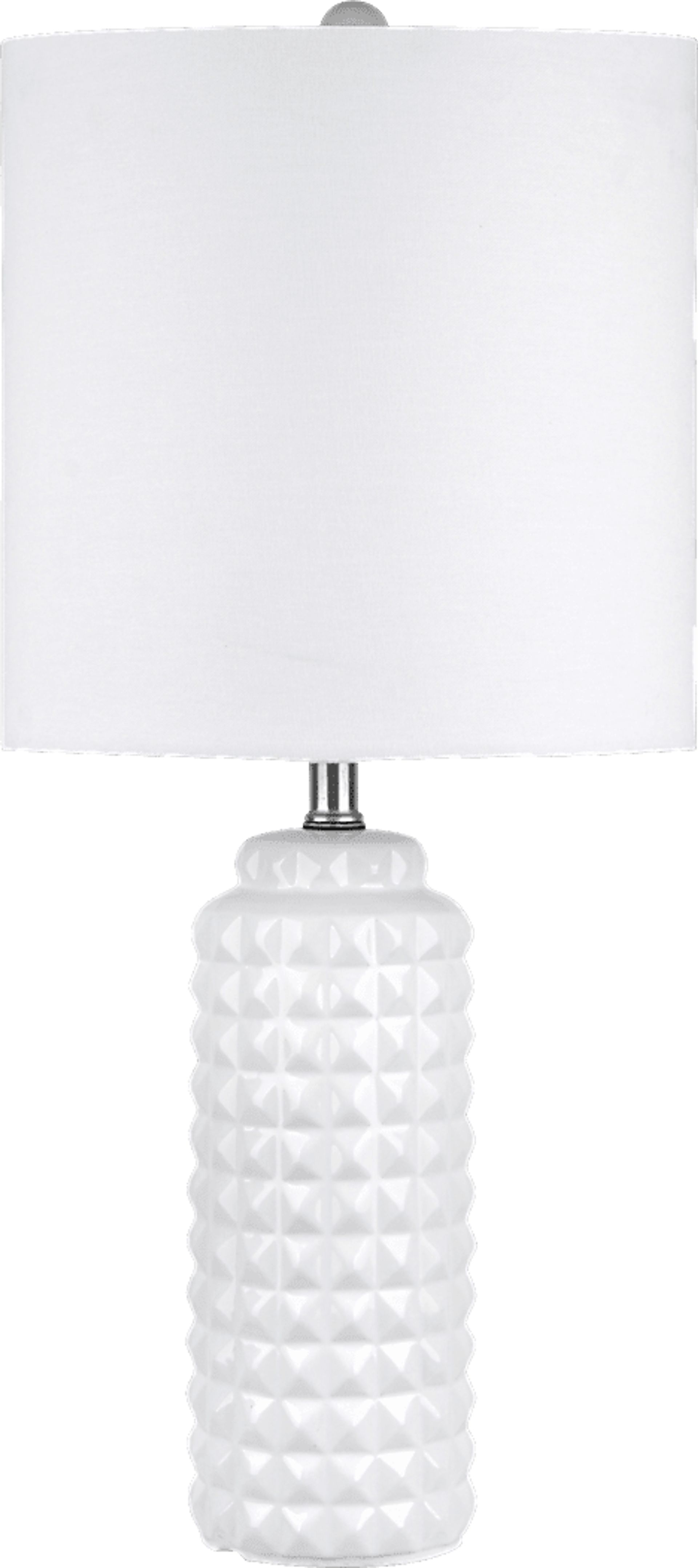 Karsten White Lamp - Image 1