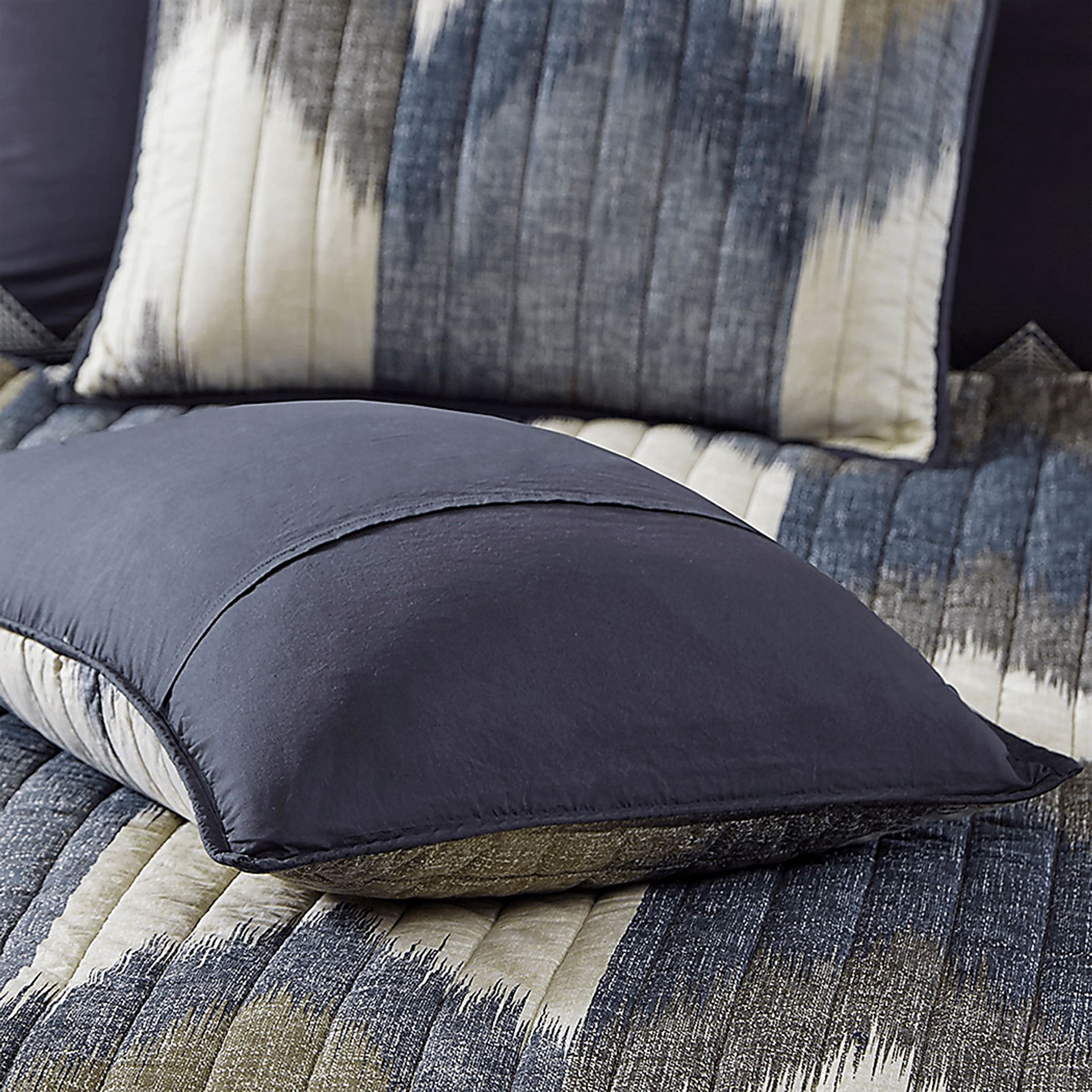 Kartr Blue King/Cal 3 pc Comforter Set - Image 9