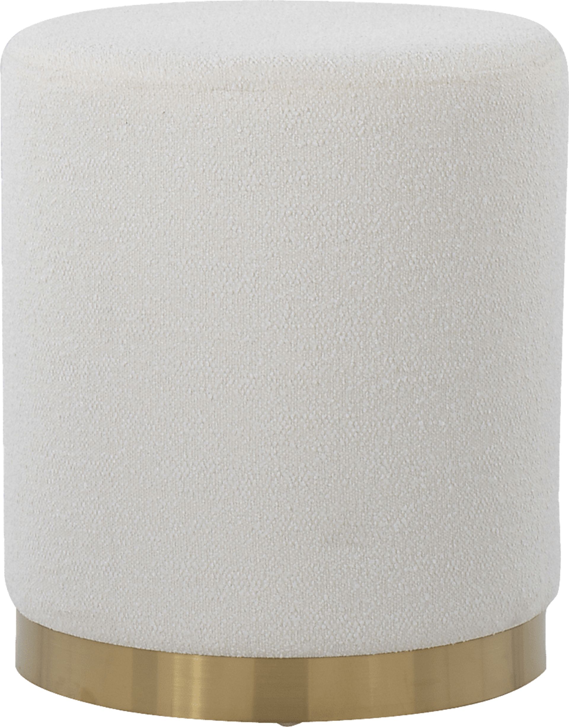 Karwill Cream Accent Ottoman - Image 1
