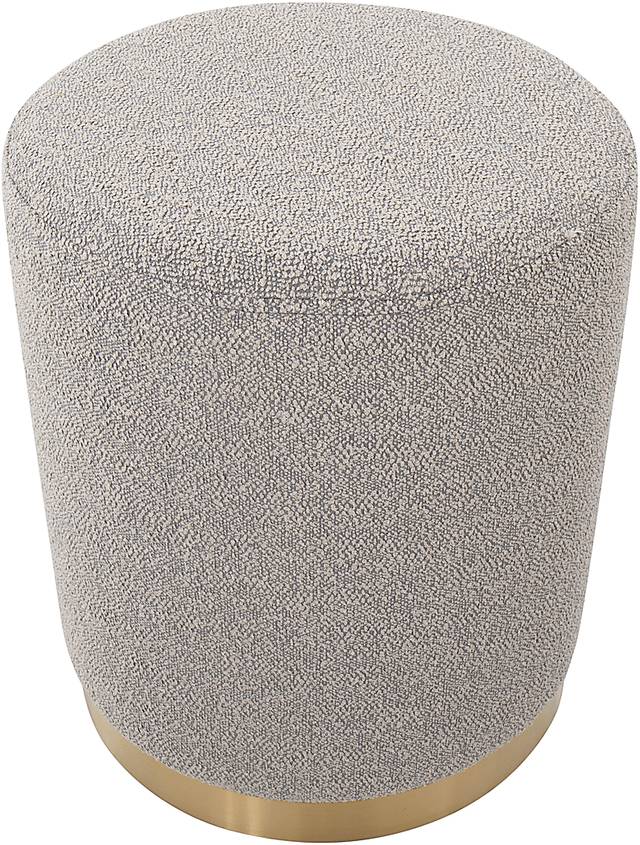 Karwill Light Gray Accent Ottoman - Thumbnail - Image 2