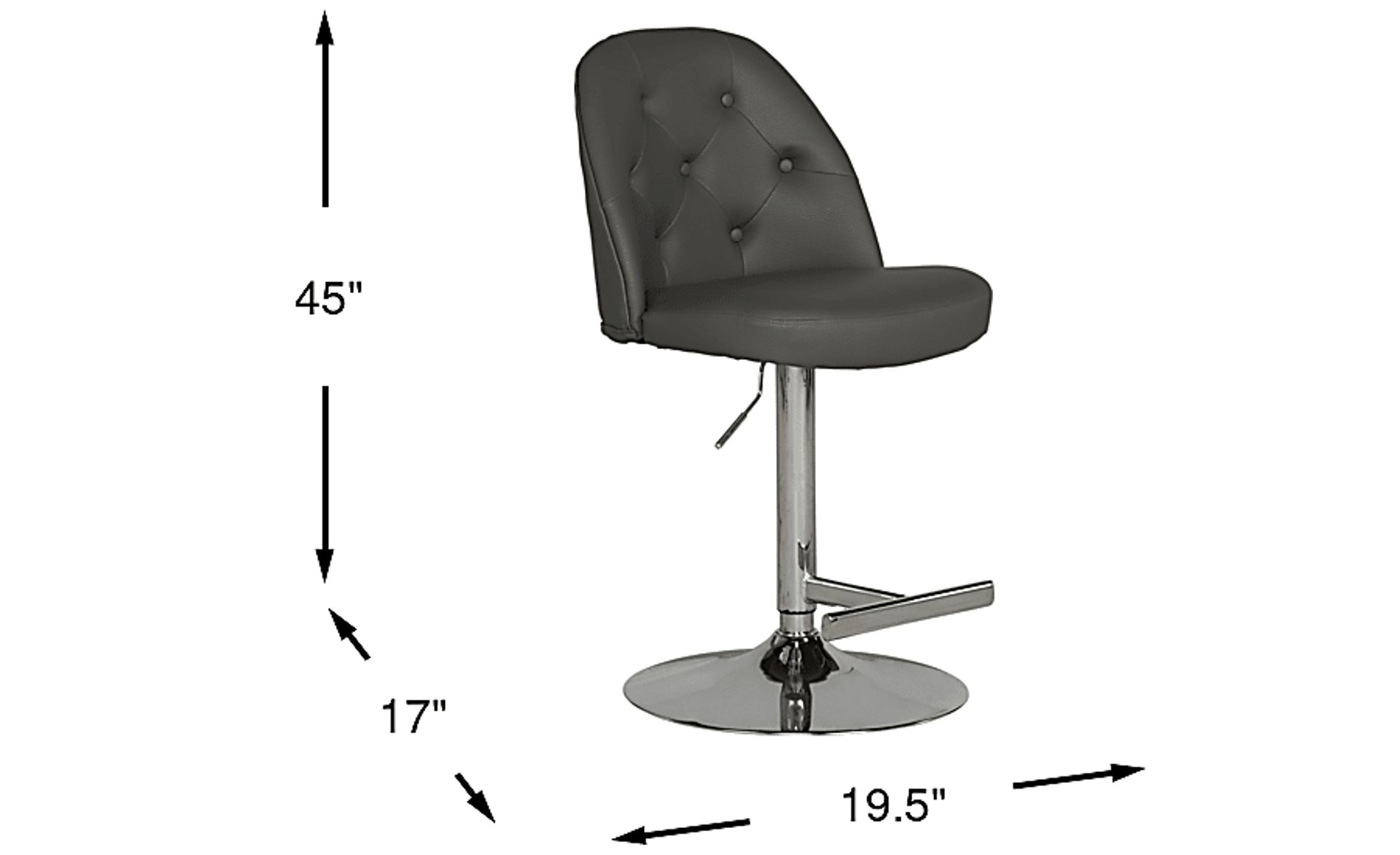 Dimension Image. Please refer to the Dimension Tab on this page for dimension details.