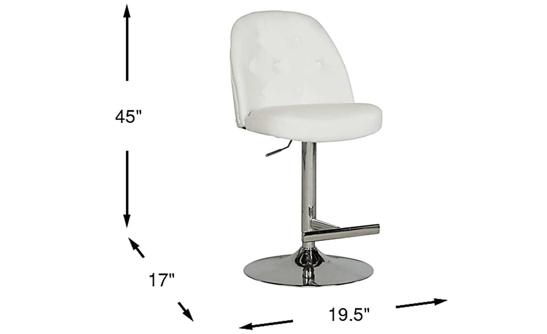 Dimension Image. Please refer to the Dimension Tab on this page for dimension details.