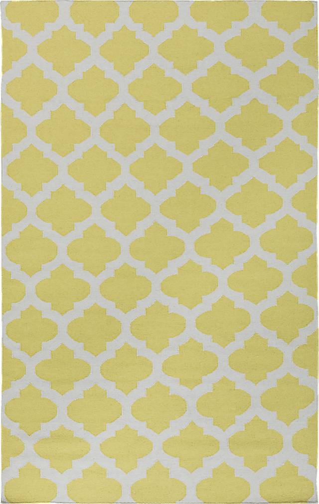 Kasbah 3'6 x 5'6 Green Rug - Thumbnail - Image 1