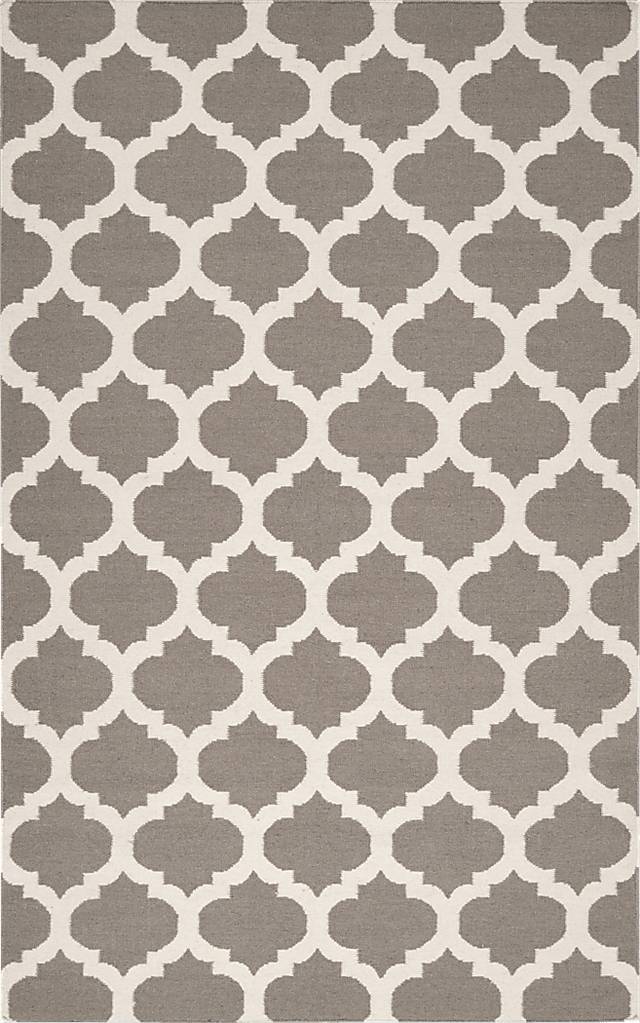 Kasbah 3'6 x 5'6 Mushroom Rug - Thumbnail - Image 1