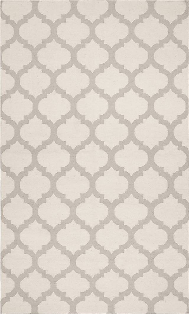 Kasbah 3'6 x 5'6 Oatmeal Rug - Thumbnail - Image 1