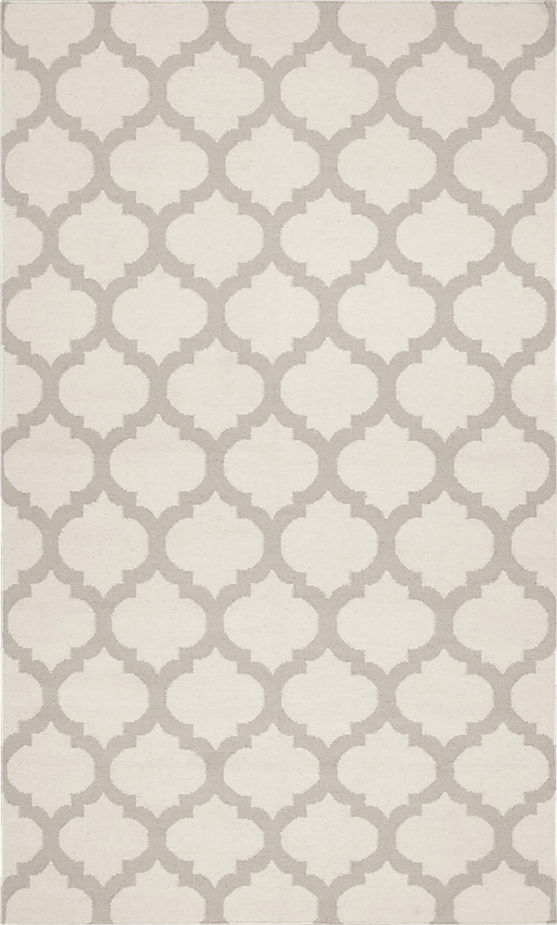 Kasbah 3'6 x 5'6 Oatmeal Rug - Image 1