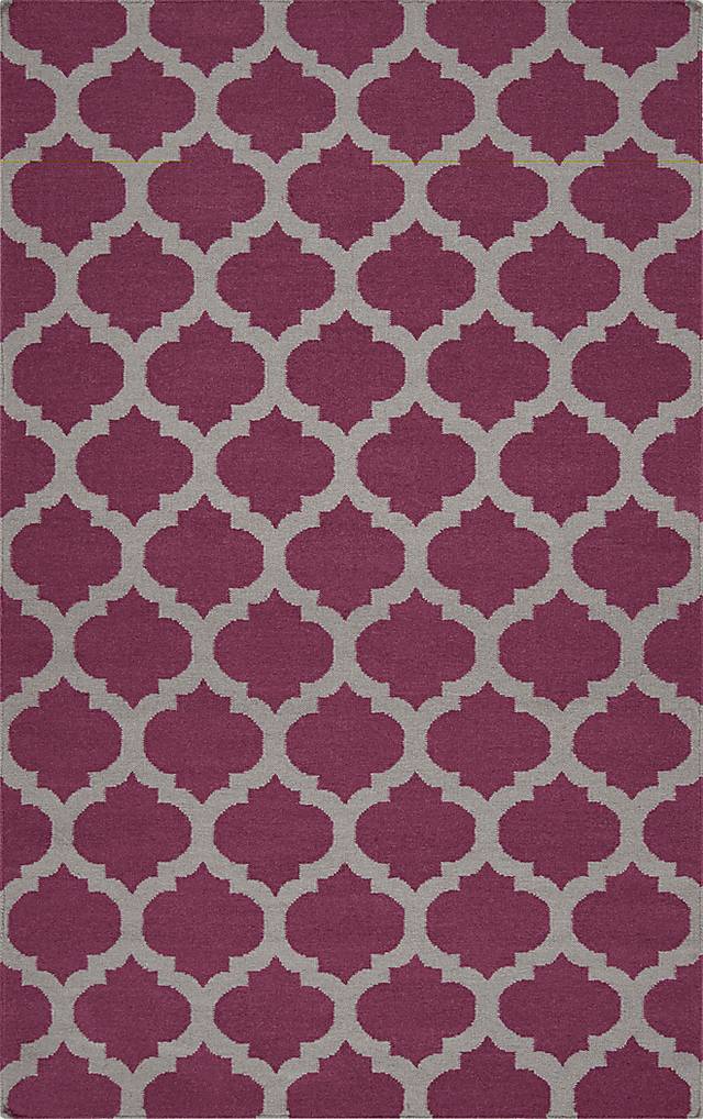 Kasbah 8 x 11 Wine Rug - Thumbnail - Image 1