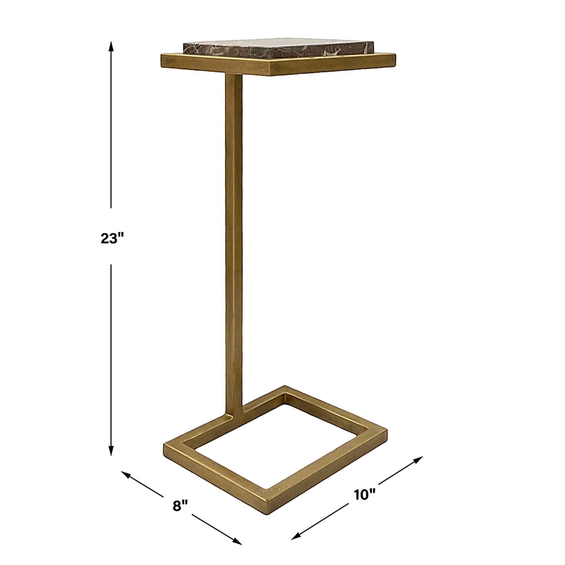 Kasha Gold Accent Table - Image 3