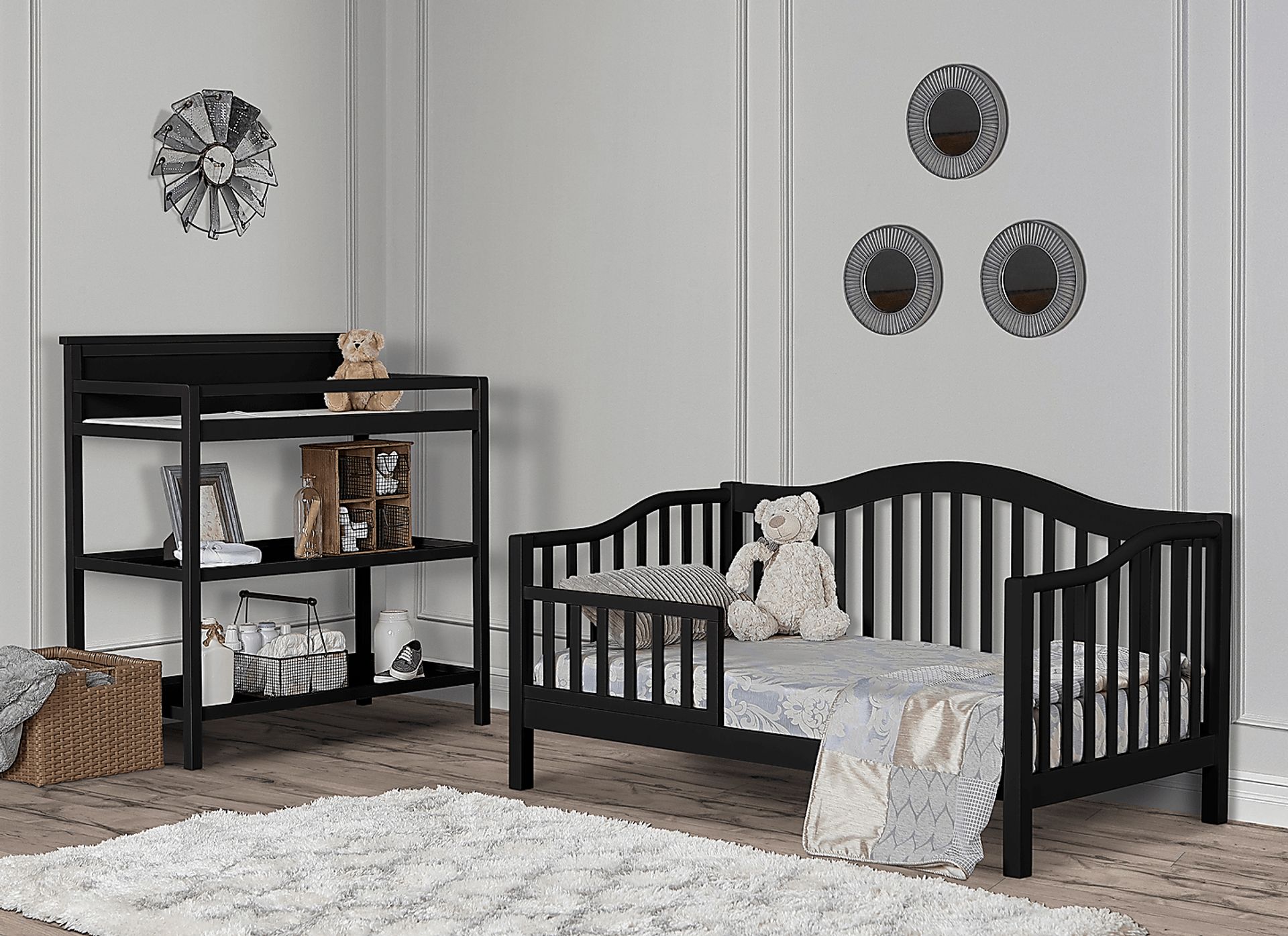 Kashton Black Toddler Bed - Image 4