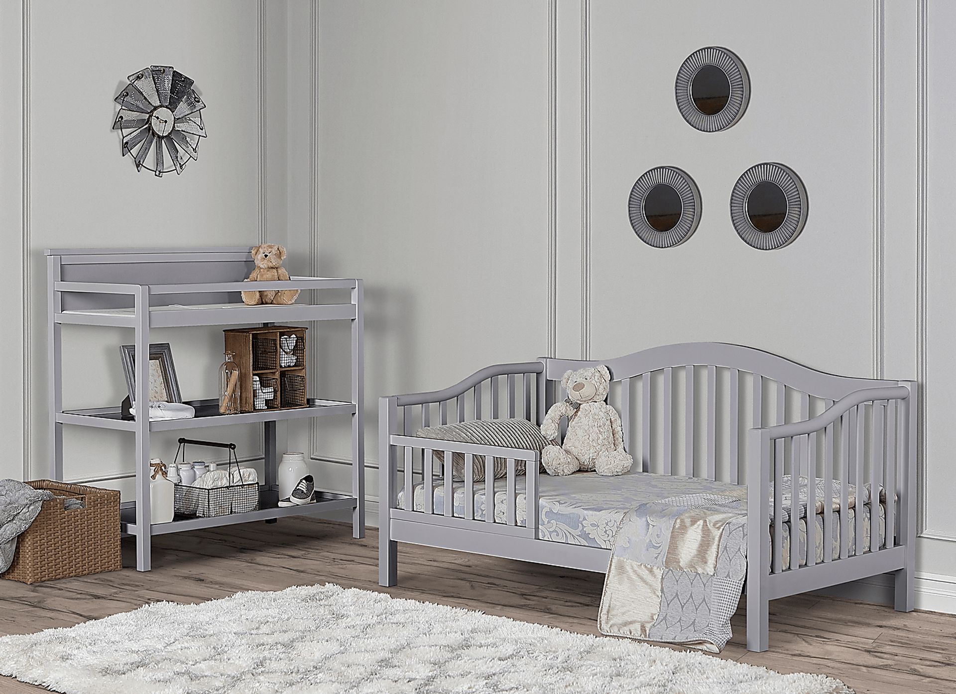 Kashton Gray Toddler Bed - Image 4