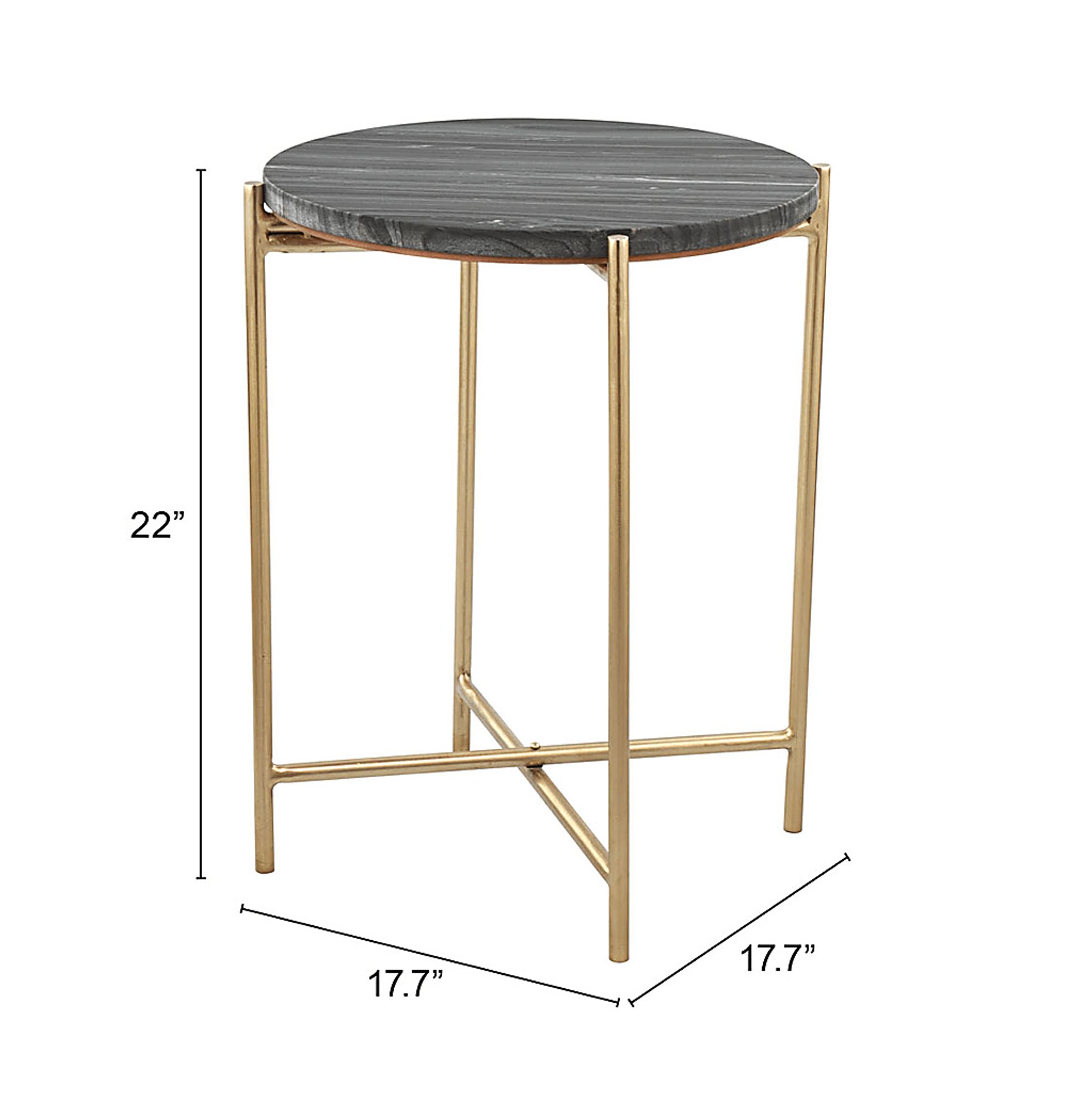 Kasilaf Gray End Table - Image 9