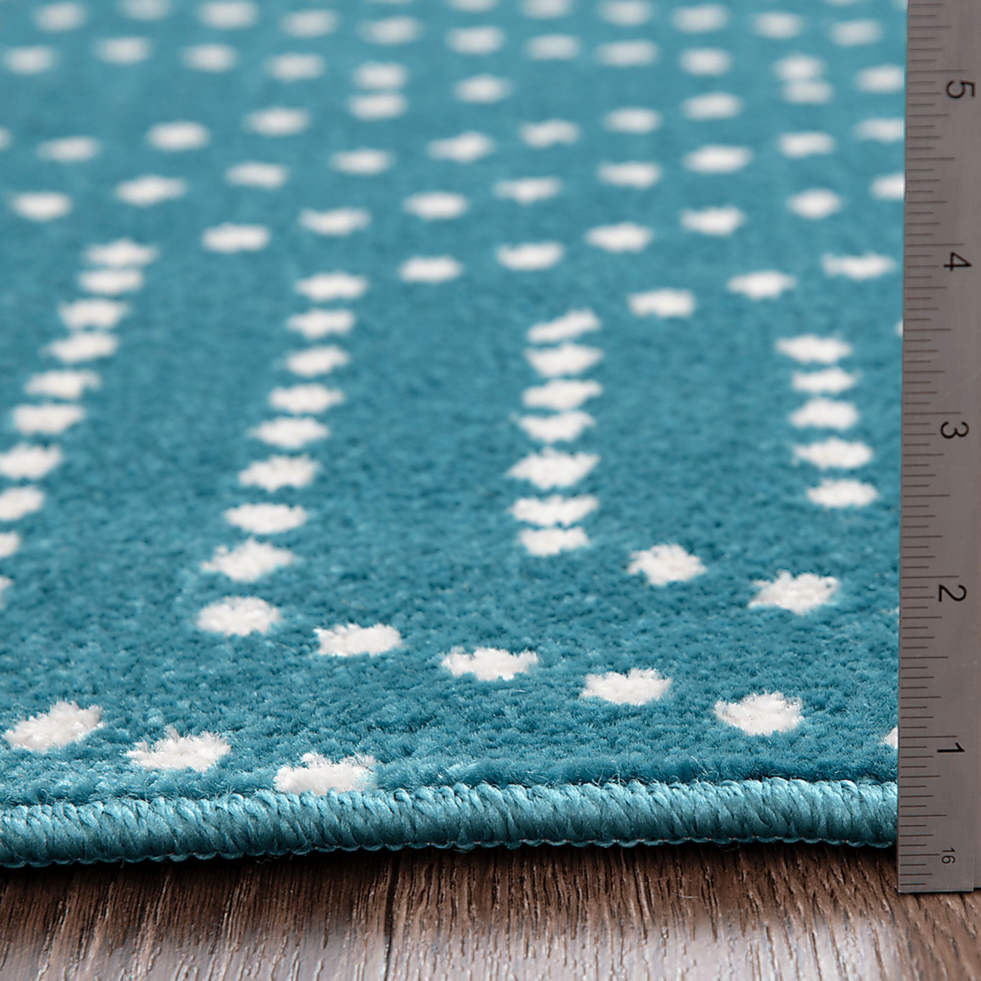 Kasiya Teal 2' x 7' Indoor/Outdoor Runner - Image 5