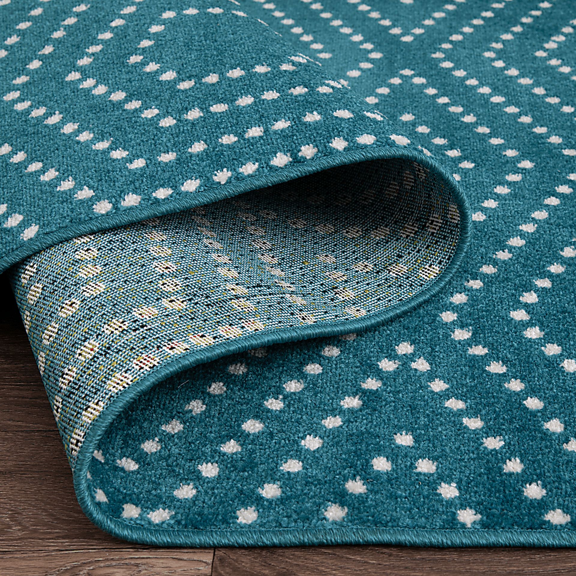 Kasiya Teal 2' x 7' Indoor/Outdoor Runner - Image 7