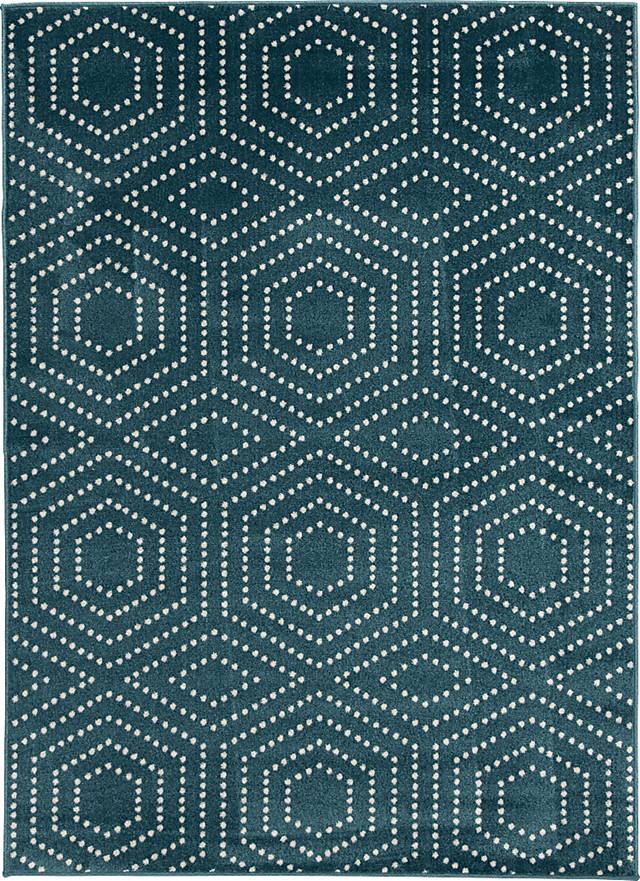 Kasiya Teal 2' x 7' Indoor/Outdoor Runner - Thumbnail - Image 10