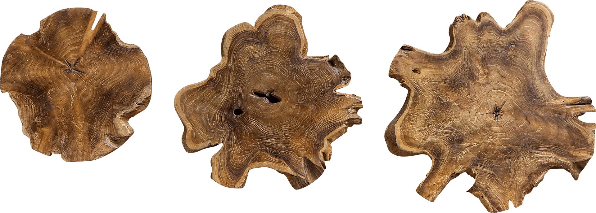 Kaspar Brown Wall Decor, Set of 3 - Image 1