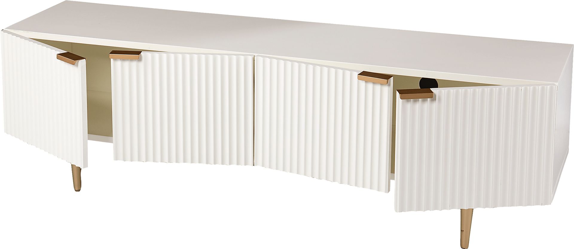 Kassarine White 60 in. Console - Image 5