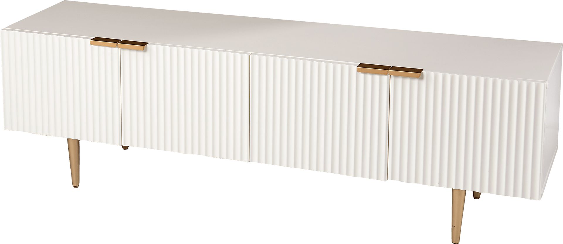 Kassarine White 60 in. Console - Image 1