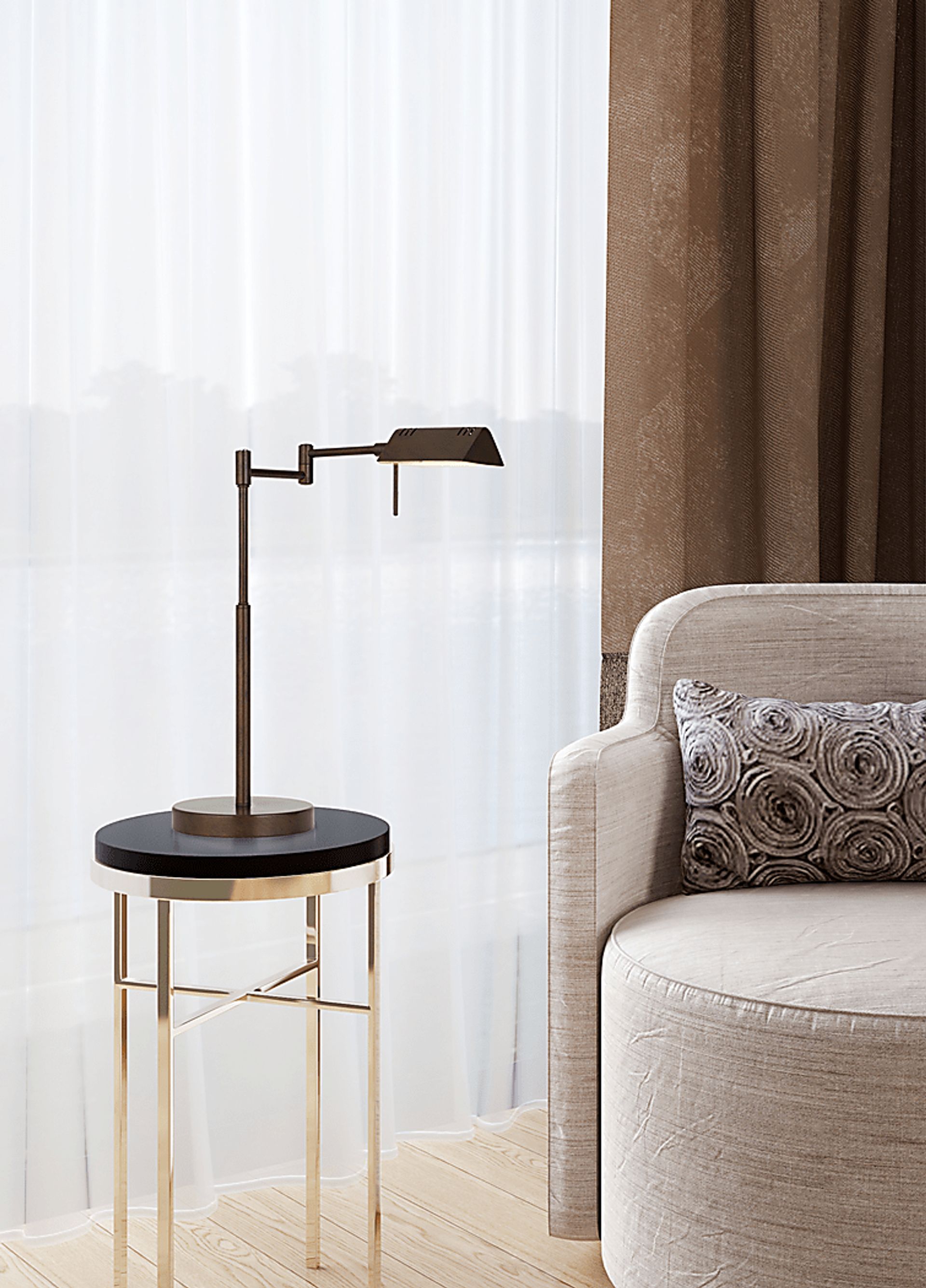 Kassikay Copper Lamp - Image 2