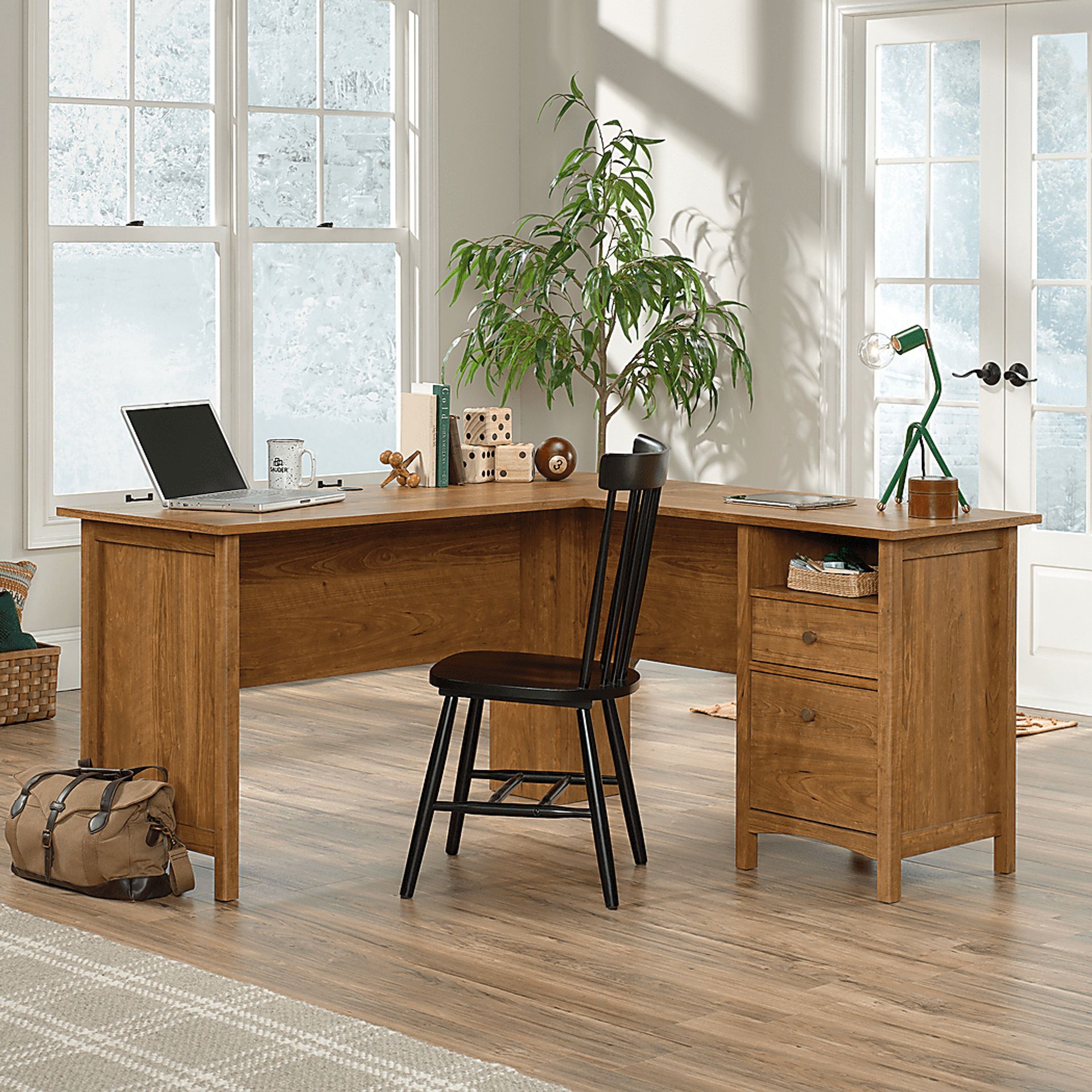 Kassner Brown Desk - Image 2