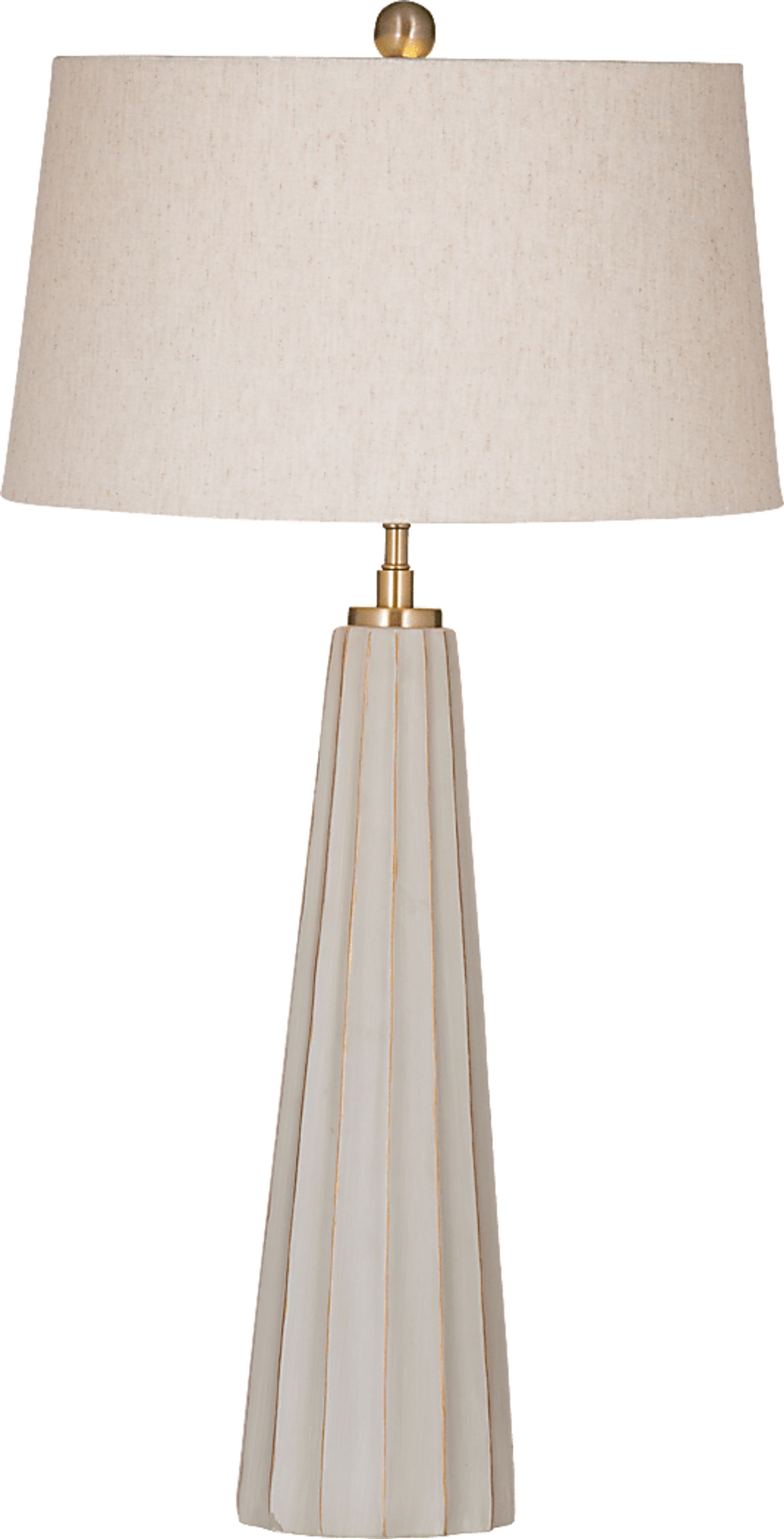 Kasso Cove Cream Lamp - Image 1