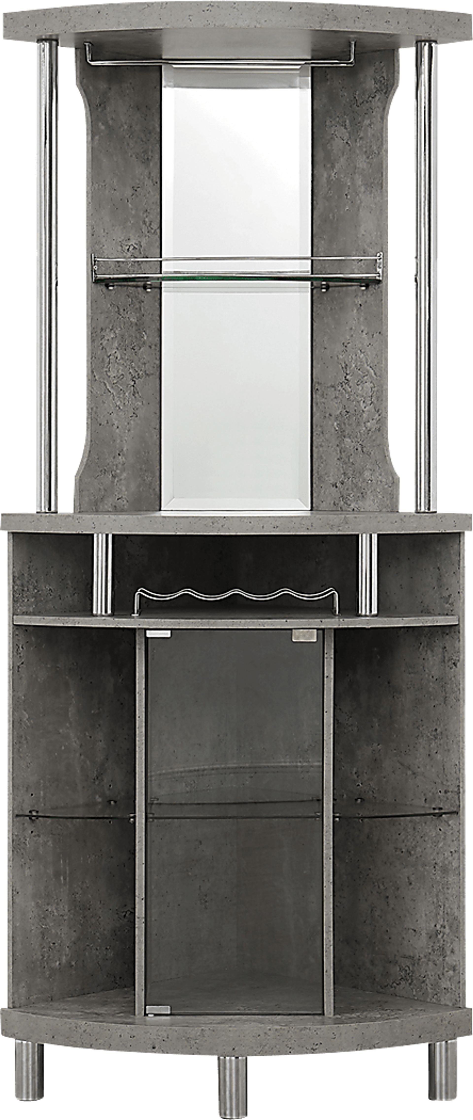 Kasson Gray Bar Cabinet - Image 2