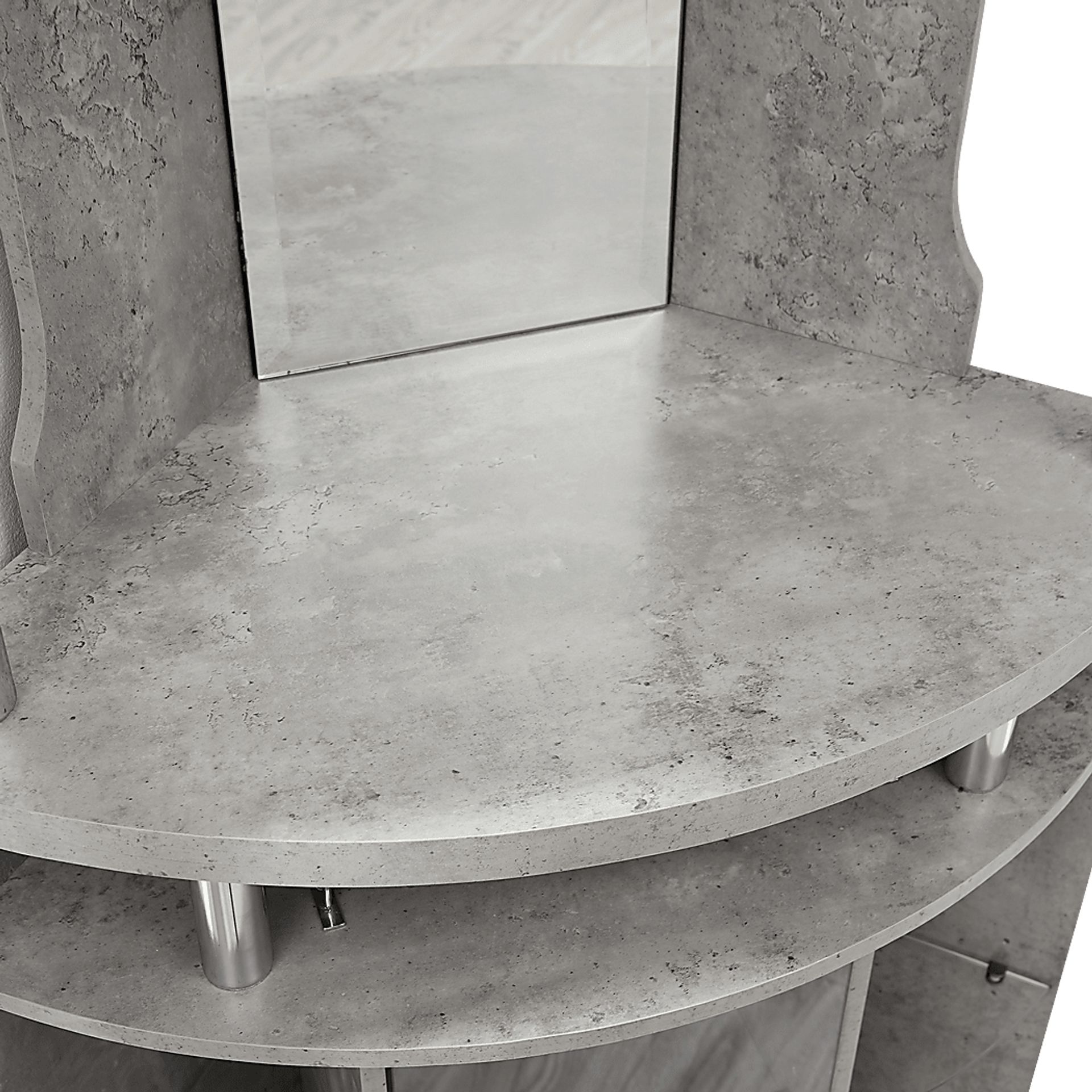 Kasson Gray Bar Cabinet - Image 4