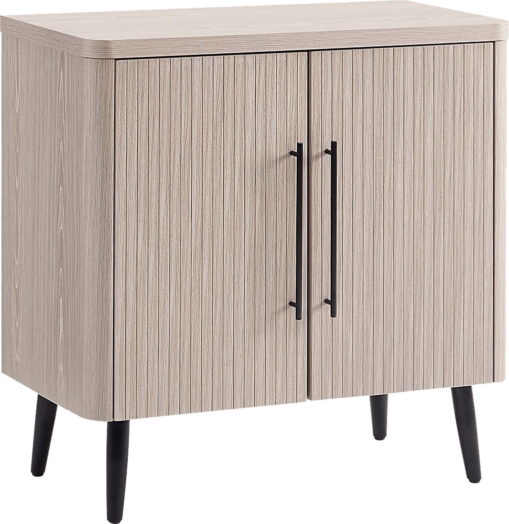 Kassy Beige Accent Cabinet