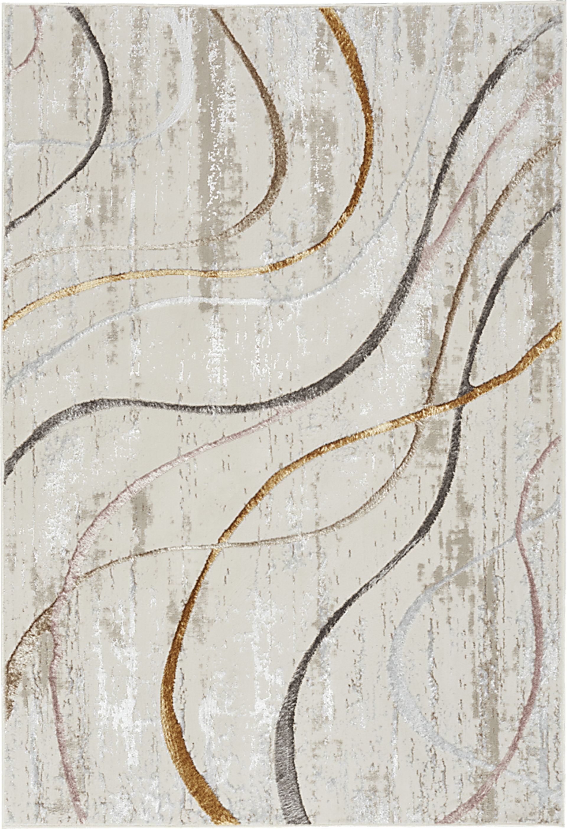 Kasula Ivory/Multi 9' x 12' Rug - Image 1