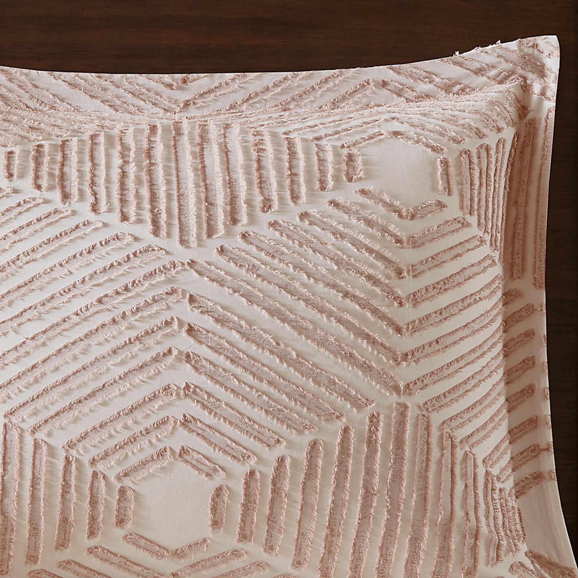 Katara Blush 3 Pc King Comforter Set - Image 5
